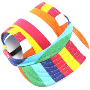 Outdoor Summer Canvas Baseball With Ear Holes for Pets