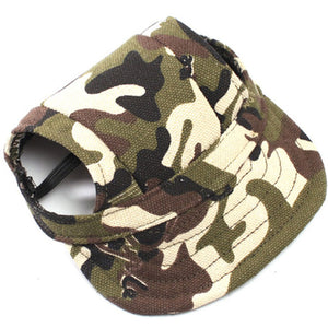 Outdoor Summer Canvas Baseball With Ear Holes for Pets
