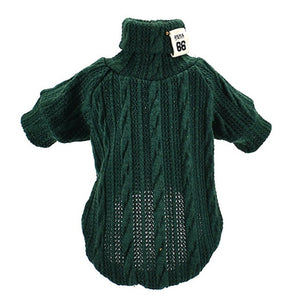 Warm Turtleneck Unisex Knitwear In Many Colors