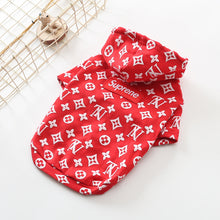 Fashion Letter Print Design Hoodie for Small Dogs