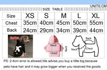 Casual Fleece "X" Hoodies for Pets