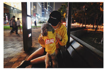 Parent/Pet Lazy Honey Mustard Yellow hoodies